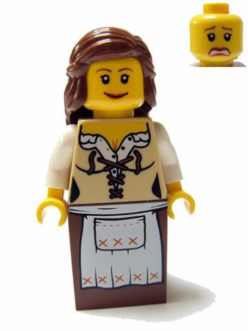LEGO Minifigure-Fantasy Era - Maid-Castle / Fantasy Era-CAS404-Creative Brick Builders